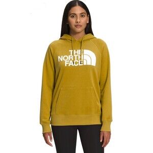 THE NORTH FACE Half Dome Mineral Gold Hoodie, Sz S